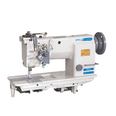 QS-20528BW double needle lockstitch industrial sewing machine big hook cross stitch industrial sewing machine