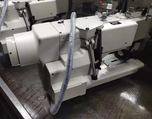 QS-783D direct drive flat head key hole knitting straight eyelet button holing industrial sewing machine