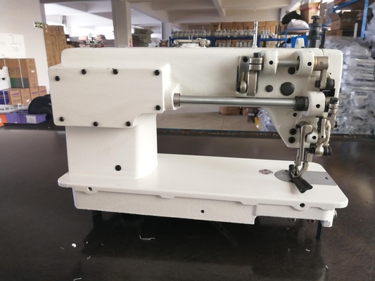 Machines à coudre de point noué du rendement QS-0303 élevé et pied de marche inférieur pour les matériaux lourds