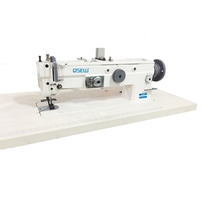 Machine à coudre industrielle de long de bras de QS-2153BL grand de crochet d'alimentation zigzag automatique différentiel de lubrification