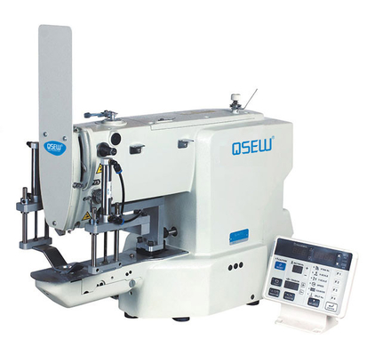 Bouton d'entraînement direct de QS-437G attachant la machine de coussin d'attache de machine pour la machine à coudre industrielle de bartack de traversin et d'oreiller