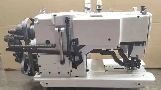 Les machines à coudre de bouton direct de QS-781DS conduisent l'oeillet droit plat de trou principal de tête