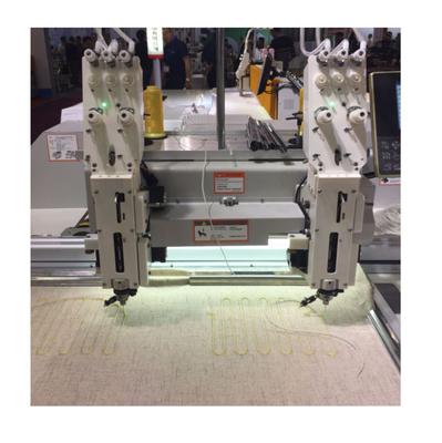 La tête de double de QS-1202DR a informatisé l'ordinateur de Dahao de machine de broderie pour le DISPOSITIF CONSACRÉ de FIL de la CHALEUR de label de logo de T-shirt