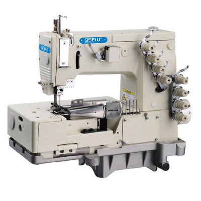 Les machines à coudre de l'aiguille QS-1303 multi à plat avec la fleur piquent industriel
