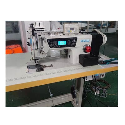 Dessus de QS-S5T et oreiller industriel et couette de marche de literie de machine à coudre de point noué de pied d'alimentation de TIRETTE bon marché inférieure de linge de lit