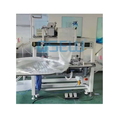 Machine complètement automatique modèle populaire à grande vitesse de drap-housse de machine à coudre d'Overlock de main gauche de 5 fils de QS-5200DL-DR-SH